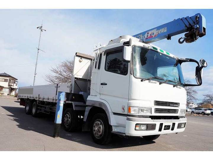 MITSUBISHI FUSO Super Great Truck (With 4 Steps Of Cranes) KL-FS50MTZ 2001 142,299km