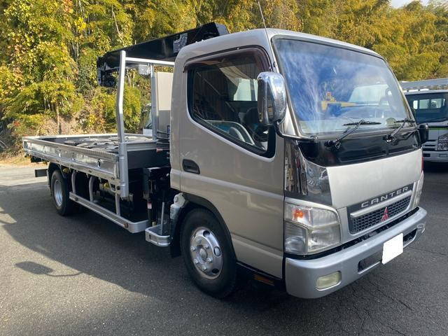 MITSUBISHI FUSO Canter Truck (With 4 Steps Of Cranes) PA-FE83DGN 2006 246,266km