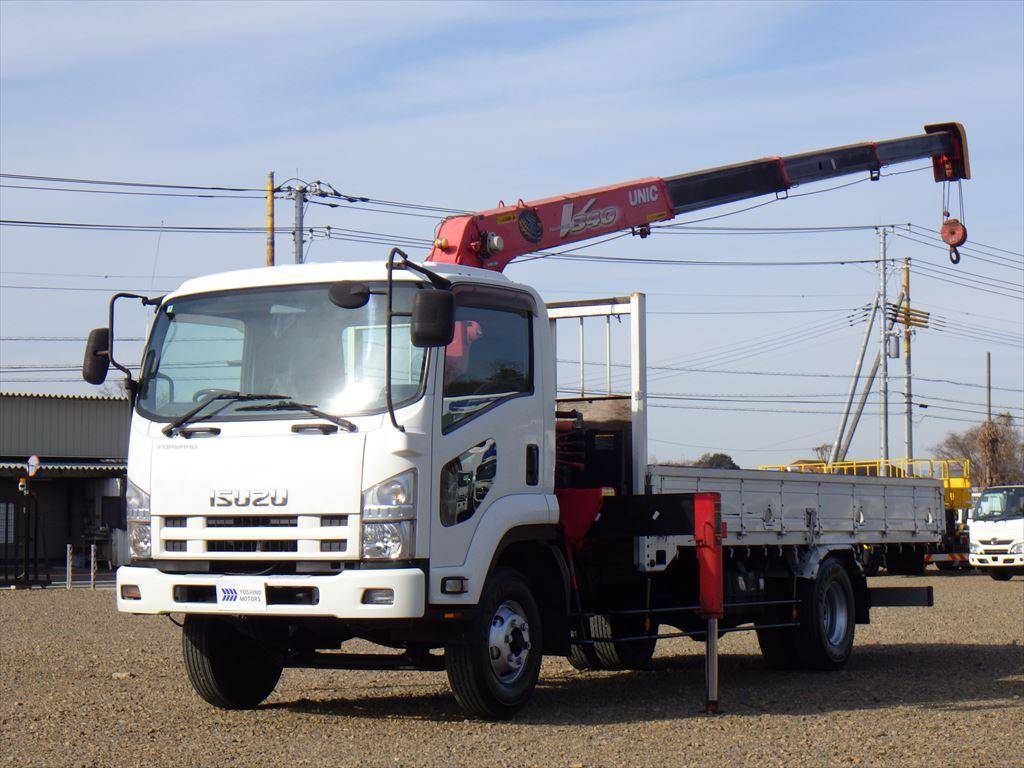 ISUZU Forward Truck (With 4 Steps Of Cranes) PKG-FRR90S1 2011 42,000km