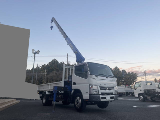 MITSUBISHI FUSO Canter Truck (With 3 Steps Of Cranes) TKG-FEA50 2014 15,000km