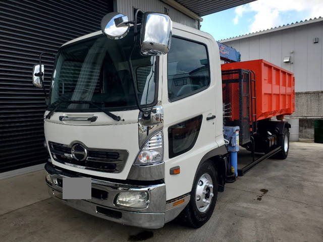 HINO Ranger Container Carrier Truck ADG-FC6JKWA 2005 59,000km