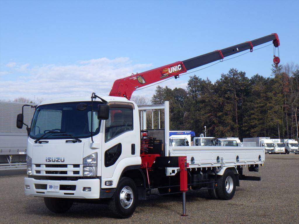 ISUZU Forward Truck (With 4 Steps Of Cranes) TKG-FRR90S1 2014 41,000km