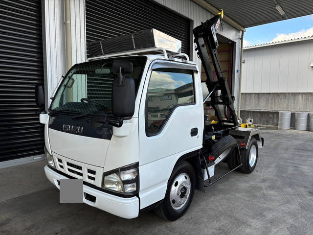 ISUZU Elf Container Carrier Truck PB-NKR81AN 2005 28,000km