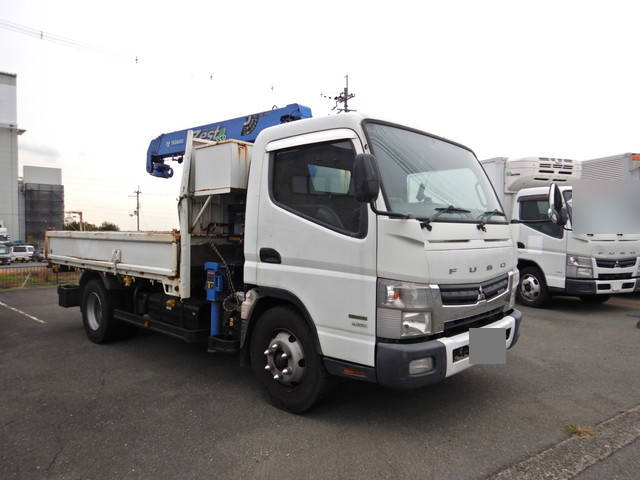 MITSUBISHI FUSO Canter Truck (With 4 Steps Of Cranes) TKG-FEB80 2014 331,000km