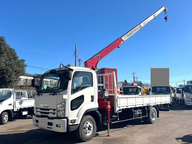 ISUZU Forward Truck (With 4 Steps Of Cranes) TKG-FRR90S1 2015 37,124km