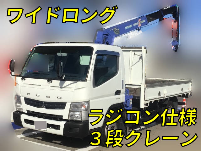 MITSUBISHI FUSO Canter Truck (With 3 Steps Of Cranes) SKG-FEB50 2011 113,957km