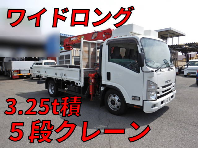 ISUZU Elf Truck (With 5 Steps Of Cranes) TPG-NPR85AR 2018 151,000km