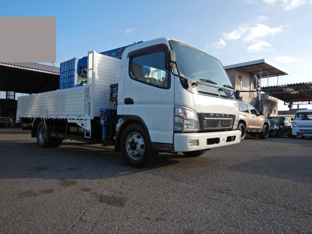 MITSUBISHI FUSO Canter Truck (With 3 Steps Of Cranes) PDG-FE83DY 2010 70,000km