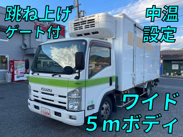 ISUZU Elf Refrigerator & Freezer Truck TKG-NPR85AN 2014 329,596km