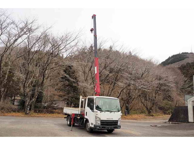 ISUZU Elf Truck (With 3 Steps Of Cranes) TKG-NMR85AN 2014 93,847km