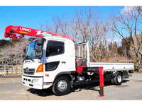 HINO Ranger Truck (With 4 Steps Of Cranes) SKG-FD9JKAA 2011 107,000km_3