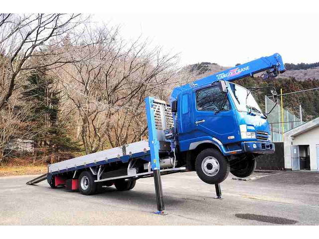 MITSUBISHI FUSO Fighter Self Loader (With 3 Steps Of Cranes) KK-FK61FK 2004 116,679km