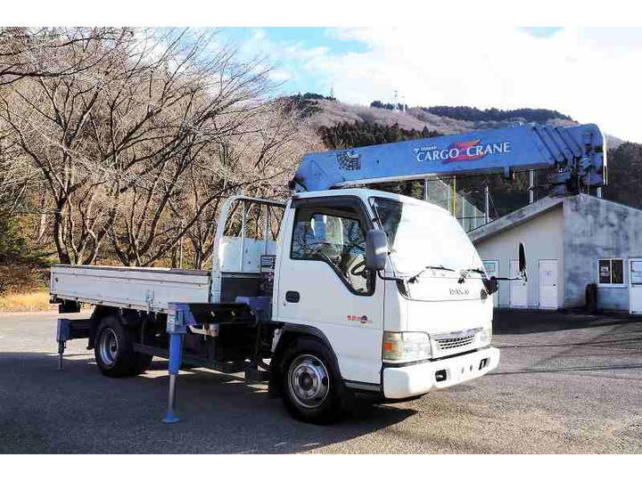 ISUZU Elf Truck (With 5 Steps Of Cranes) KR-NPR72LR 2003 96,919km