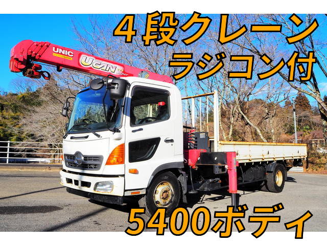 HINO Ranger Truck (With 4 Steps Of Cranes) SDG-FC9JKAP 2013 61,213km