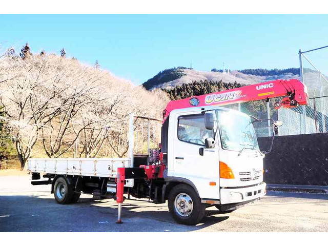 HINO Ranger Truck (With 4 Steps Of Cranes) SDG-FC9JKAP 2013 77,890km