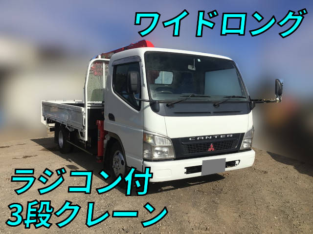 MITSUBISHI FUSO Canter Truck (With 3 Steps Of Cranes) KK-FE82EE 2004 94,896km