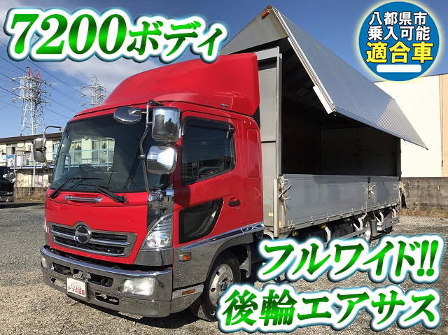 HINO Ranger Aluminum Wing BDG-FD8JPWG 2007 894,488km