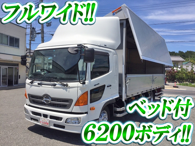 HINO Ranger Aluminum Wing TKG-FD7JLAA 2012 349,031km