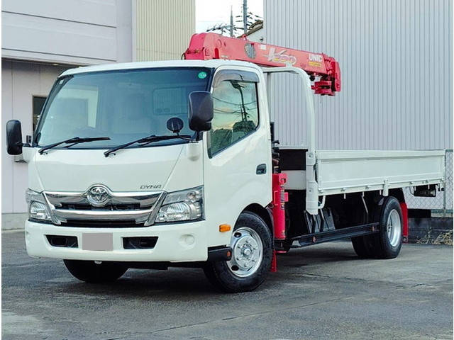 TOYOTA Dyna Truck (With 4 Steps Of Cranes) TKG-XZU720 2012 