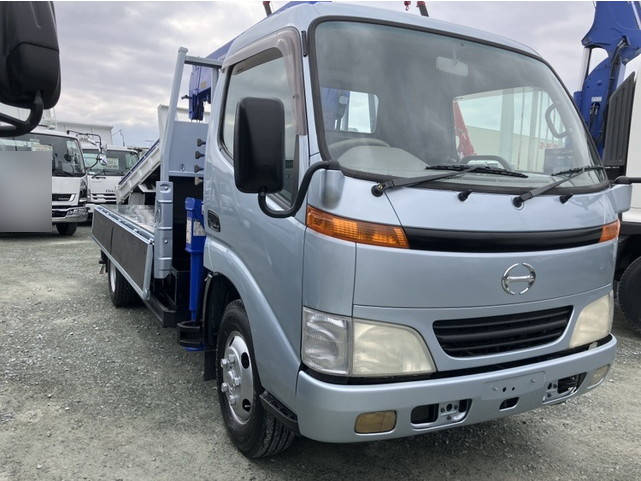 HINO Dutro Truck (With 5 Steps Of Cranes) KK-XZU340M 2000 84,500km