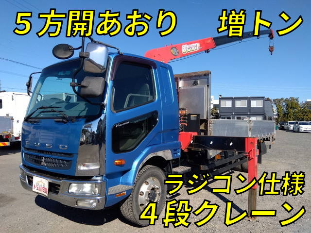 MITSUBISHI FUSO Fighter Truck (With 4 Steps Of Cranes) TKG-FK65FY 2012 331,620km