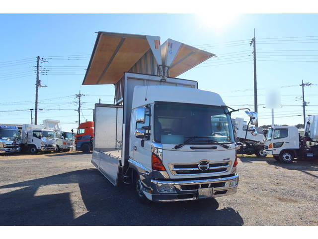 HINO Ranger Aluminum Wing TKG-FD7JLAA 2012 475,695km