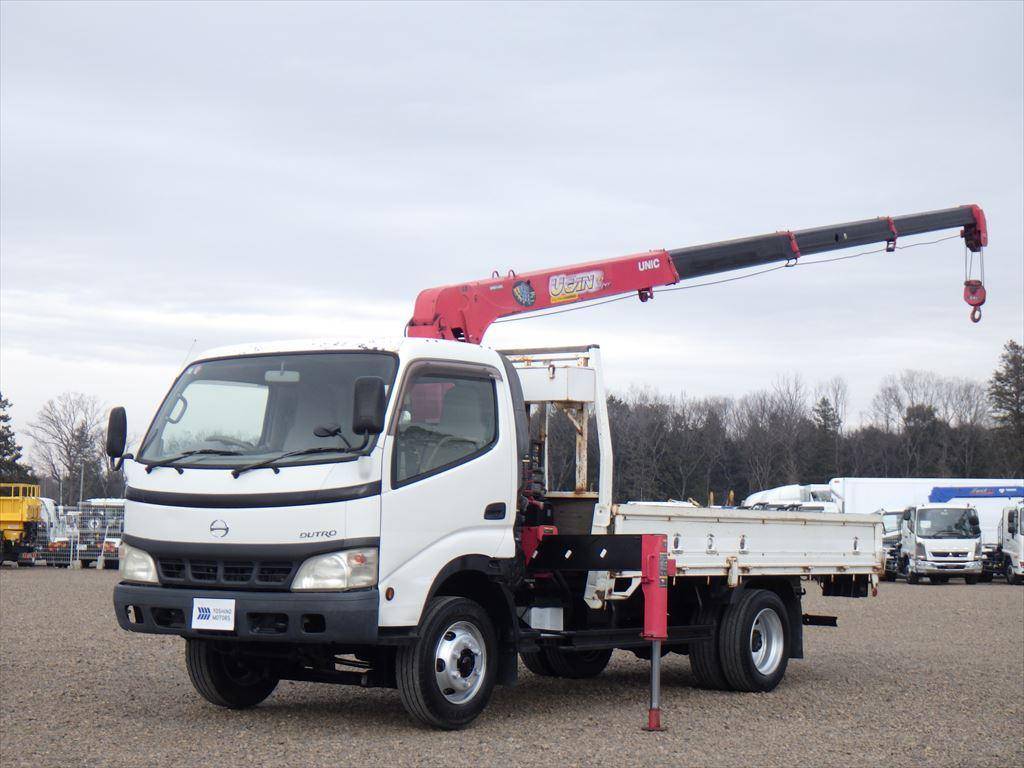 HINO Dutro Truck (With 4 Steps Of Cranes) PB-XZU411M 2004 71,000km