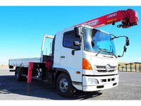 HINO Ranger Truck (With 4 Steps Of Cranes) TKG-FD7JLAA 2014 160,170km_1