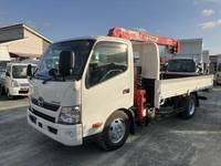 HINO Dutro Truck (With 4 Steps Of Cranes) TKG-XZU712M 2017 93,500km_2