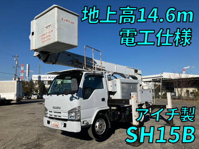 ISUZU Elf Cherry Picker SKG-NKR85YN 2011 113,401km