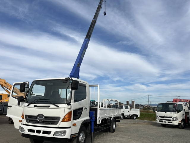 HINO Ranger Truck (With 4 Steps Of Cranes) TKG-FC9JKAP 2012 109,000km