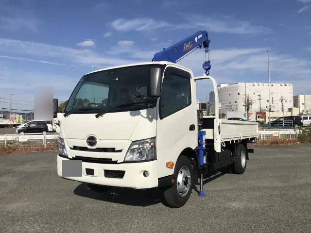 HINO Dutro Truck (With 4 Steps Of Cranes) 2KG-XZU710M 2024 423km