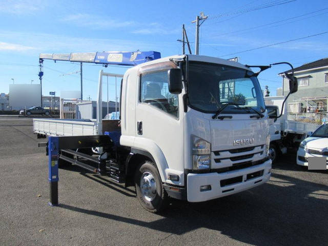 ISUZU Forward Truck (With 4 Steps Of Cranes) TKG-FRR90S2 2015 90,000km