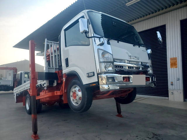 ISUZU Elf Self Loader (With 3 Steps Of Cranes) TPG-NPR85YN 2017 161,000km