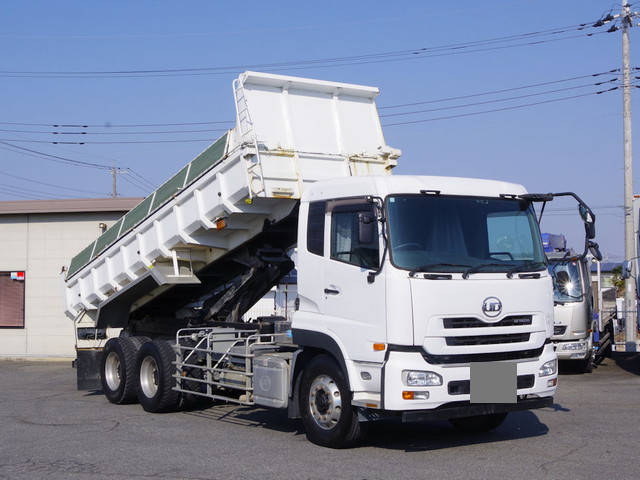 UD TRUCKS Quon Dump QKG-CW5YL 2014 426,000km