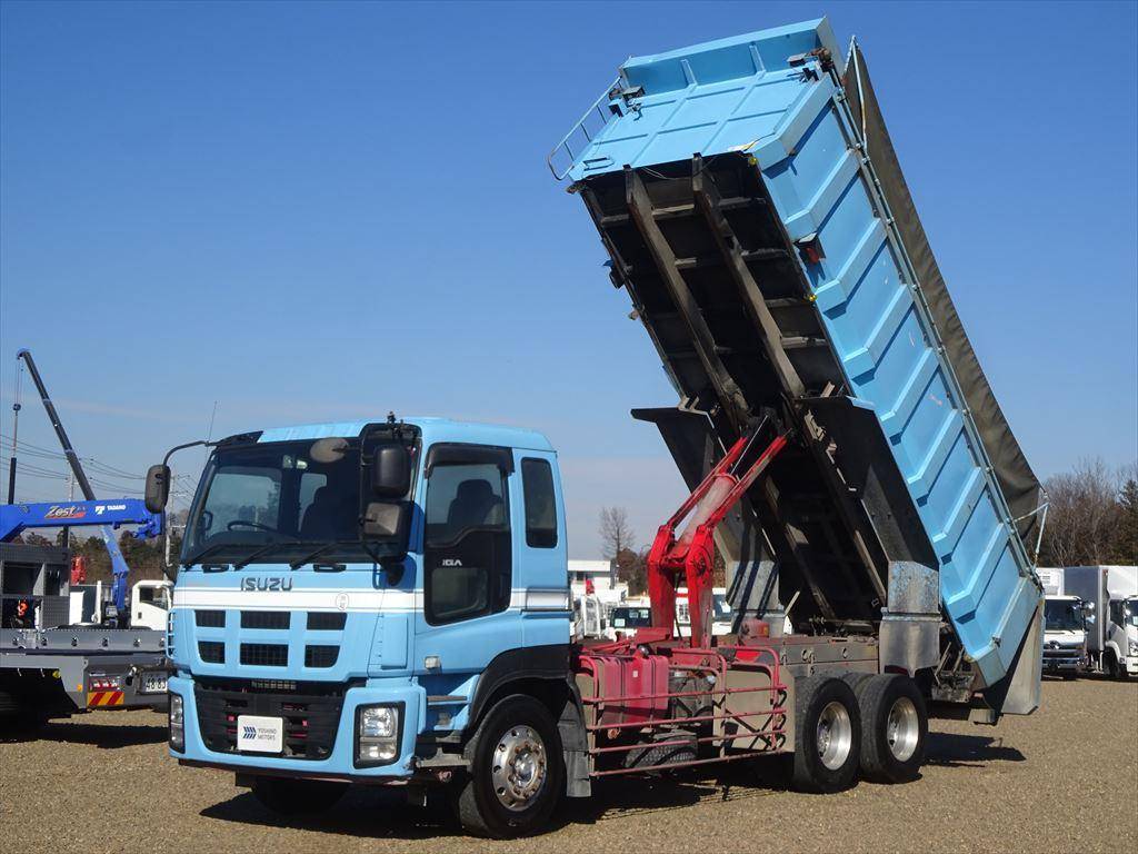 ISUZU Giga Deep Dump QKG-CYZ77AM 2012 572,000km