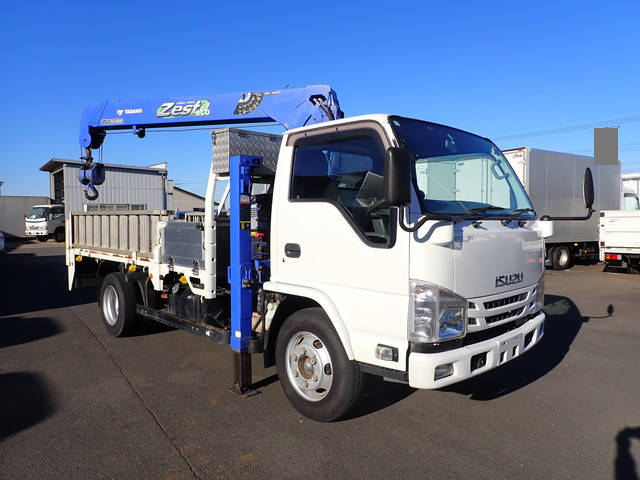 ISUZU Elf Self Loader (With 3 Steps Of Cranes) TPG-NKR85R 2018 139,100km