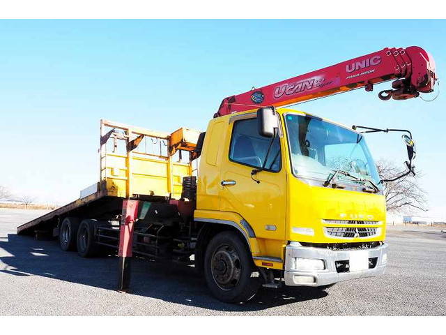 MITSUBISHI FUSO Fighter Safety Loader (With 4 Steps Of Cranes) PJ-FQ62F 2007 342,236km