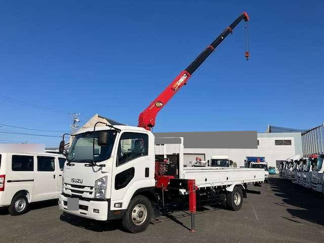 ISUZU Forward Truck (With 4 Steps Of Cranes) TKG-FRR90S1 2017 53,000km