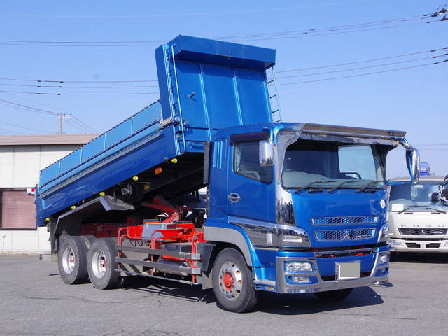 MITSUBISHI FUSO Super Great Dump QKG-FV60VY 2015 453,000km