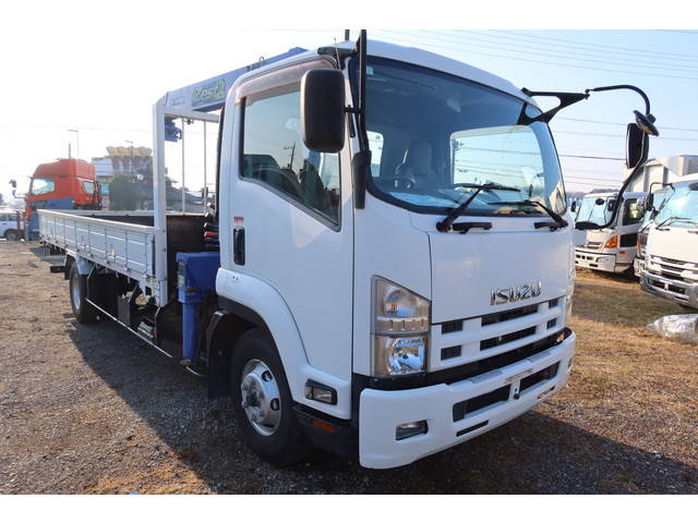 ISUZU Forward Truck (With 4 Steps Of Cranes) TKG-FRR90S1 2014 18,486km