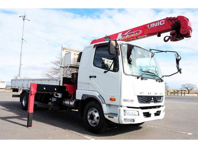 MITSUBISHI FUSO Fighter Truck (With 4 Steps Of Cranes) TKG-FK61F 2012 118,968km