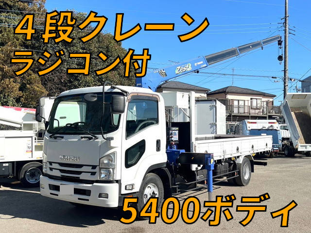 ISUZU Forward Truck (With 4 Steps Of Cranes) TKG-FRR90S1 2017 304,078km