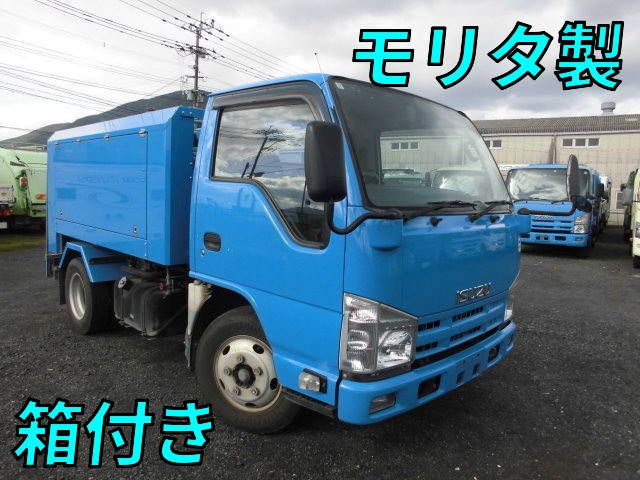 ISUZU Elf Vacuum Truck TKG-NKR85AN 2012 130,310km