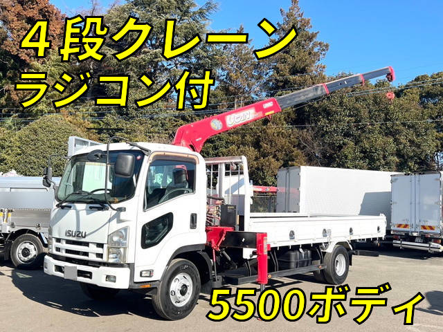 ISUZU Forward Truck (With 4 Steps Of Cranes) PKG-FRR90S2 2010 105,952km