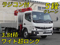 MITSUBISHI FUSO Canter Truck (With 5 Steps Of Cranes) 2PG-FEB90 2024 544km_1