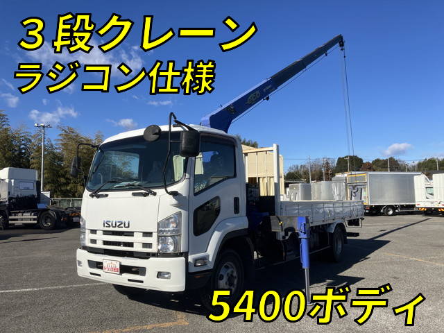 ISUZU Forward Truck (With 4 Steps Of Cranes) TKG-FRR90S1 2015 31,205km