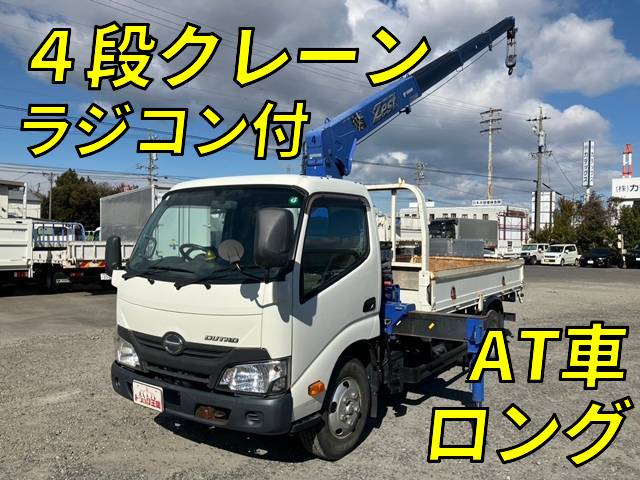 HINO Dutro Truck (With 4 Steps Of Cranes) TKG-XZU650M 2017 78,264km