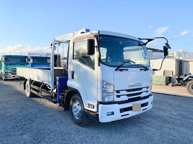 ISUZU Forward Truck (With 4 Steps Of Cranes) TKG-FRR90S2 2015 60,000km