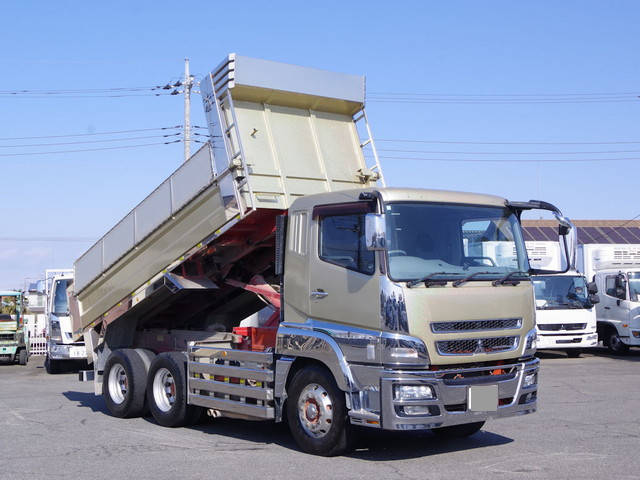 MITSUBISHI FUSO Super Great Dump QKG-FV60VX 2015 504,000km